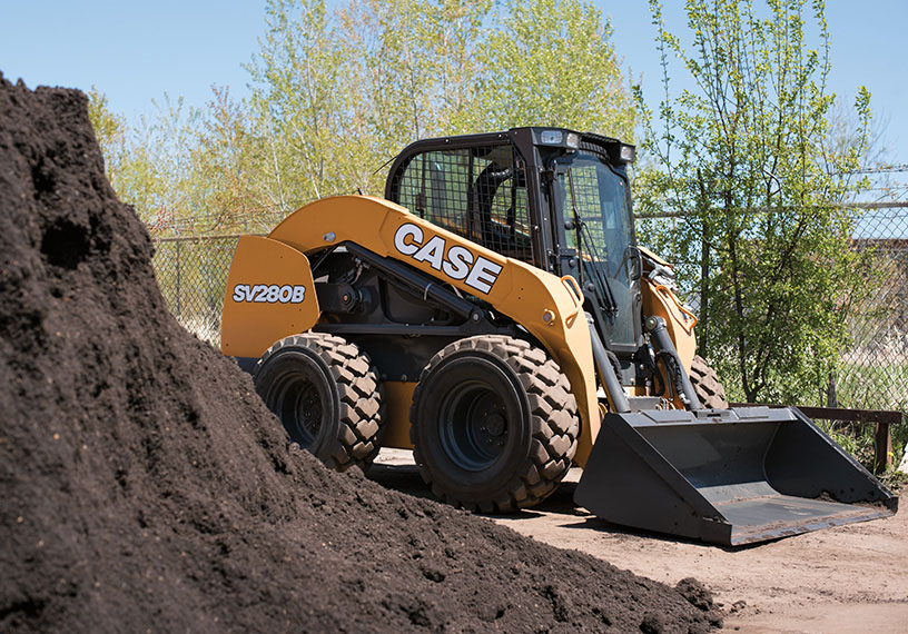 SV280B Nokta Dönüşlü Mini Yükleyici